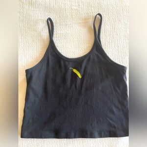 ARQ x "Says Gah!" collab limited edition Hot Pepper Organic cotton tank! size L